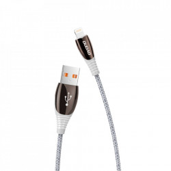 Dudao USB - Lightning 1,23m 3A cablu, gri (L7Pro gri)