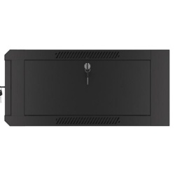 Dulap rack de perete 19", 4U negru