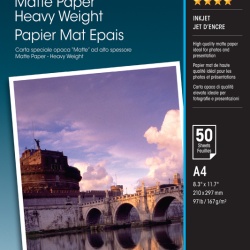 EPSON A4 MATTE PHOTO PAPER 50SHEETS - Img 2