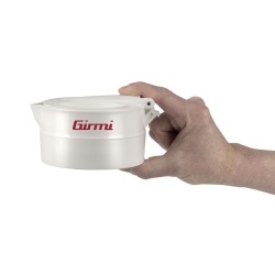 Fierbător Electric Pliabil din Silicon BL03, Capacitate 600 ml, 600W, Alb/Gri, Ideal pentru Călătorii și Acasă - Img 3
