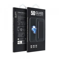 Folie de protectie Ecran OEM pentru Apple iPhone 17, Sticla Securizata, Full Glue, 5D, Neagra