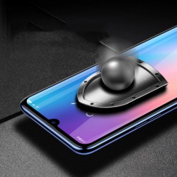 Folie din sticla full screen 3D curbata cu margini moi, Baseus, pentru Xiaomi Mi 9, 0.3 mm, negru - Img 7