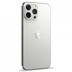 Folie protectie camera SPIGEN OPTIK.TR CAMERA PROTECTOR 2-PACK IPHONE 13 Pro / 13 Pro Max Silver - Img 8