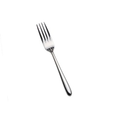 Furculita forjata inox, pentru desert, Icos Sibiu model LUXOR, 19cm