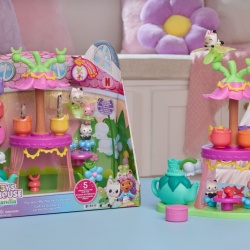 GABBYS DOLLHOUSE FAIRYLANDIA SET DE JOACA PETRECERE CU CEAI CU FIGURINE SI ACCESORII - Img 3
