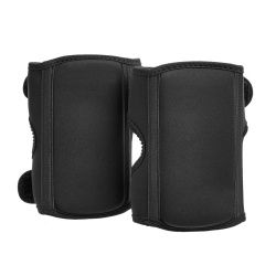 Genunchiere Profesionale de Protecție Typec pentru Muncă 8.5 Inch, Mărime Universală, Curele Reglabile, Set 1 Pereche (2 Bucăți), Negru