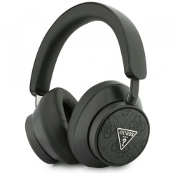 Handsfree Bluetooth Guess 4G Triangle Logo, A2DP, Negru