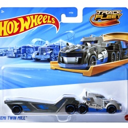 HOT WHEELS TRACK FLEET CAMION FLOTA SEMI TWIN MILL SCARA 1 LA 64