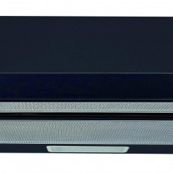Hota incorporabila telescopica Heinner HTCH-440GBK, putere de absorbtie 325 mc/h, 1 motor, 60 cm, 2 trepte de viteza, Sticla neagra