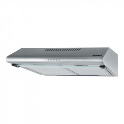 Hota traditionala Heinner XCH-450S, Putere de absorbtie 326.4 mc/h, 2 motoare, 60 cm, Inox