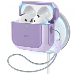 Husa ESR Orbit Hybrid pentru Apple AirPods 4, Mov