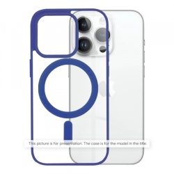 Husa MagSafe pentru Apple iPhone 17, Techsuit, Pro, Albastra