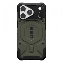 Husa MagSafe pentru Apple iPhone 18 Pro / 17 Pro, Urban Armor Gear, Pathfinder, Verde