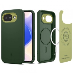 Husa MagSafe pentru Google Pixel 10a, Spigen, Caseology Nano Pop, Verde ACS11288