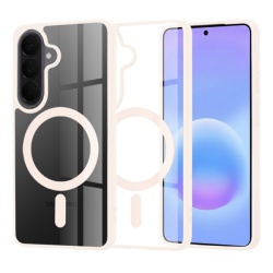 Husa MagSafe pentru Samsung Galaxy A57 5G, Techsuit, Pro, Roz