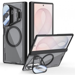 Husa MagSafe pentru Samsung Galaxy Z Fold8 Ultra F976, Nillkin, Iceblade Prop with Camera Cutout, Neagra