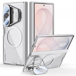 Husa MagSafe pentru Samsung Galaxy Z Fold8 Ultra F976, Nillkin, Iceblade Prop with Camera Cutout, Gri