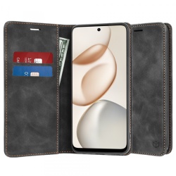 Husa pentru Honor 400 Smart 4G / X7d 4G / 400 Smart 5G, Techsuit, Confy, Neagra