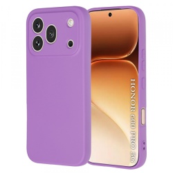 Husa pentru Honor 600 Pro, Techsuit, SoftFlex, Mov