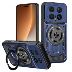 Husa pentru Honor Magic8 Pro, Techsuit, RuggedCam, Albastra