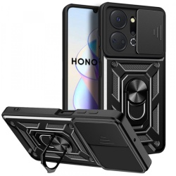 Husa pentru Honor X7a, Techsuit, CamShield, Neagra