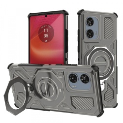 Husa pentru Motorola Edge 50 Fusion, Techsuit, Carbon Shield Pro, Neagra Deschisa