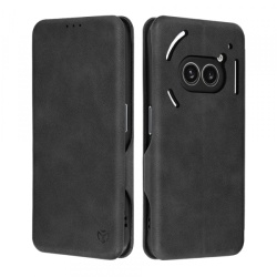 Husa pentru Nothing Phone (2a) Plus / Phone (2a), Techsuit, Safe Wallet Plus, Neagra, Resigilata