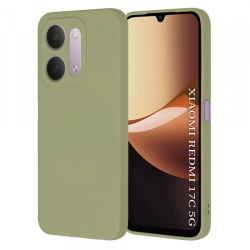 Husa pentru Xiaomi Redmi 17C 5G, Techsuit, SoftFlex, Matcha