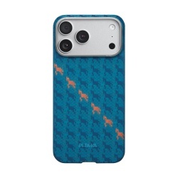 Husa Pitaka pentru iPhone 17 Pro, Happiness Rides, Edge Case, Indigo