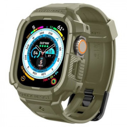 Husa Spigen RUGGED ARMOR „PRO” Apple Watch ULTRA (49MM) VINTAGE KHAKI