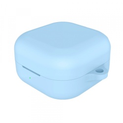 Husa Techsuit Silicone pentru Samsung Galaxy Buds4 / Buds4 Pro, Albastra