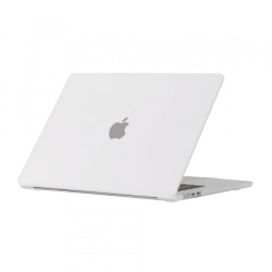 Husa Techsuit UltraShell pentru Apple MacBook Air M3 15inch (2024) / Air M2 15inch (2023), Transparenta Mata