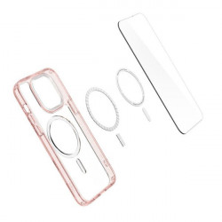 Husa telefon Spigen CYRILL SHINE MAG MAGSAFE IPHONE 14 PRO GLITTER ROSE - Img 2