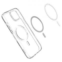 Husa telefon Spigen ULTRA HYBRID MAG MAGSAFE pentru IPHONE 14 WHITE - Img 2