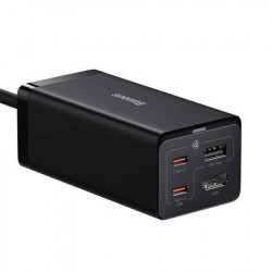 Incarcator de perete Baseus GaN5 Pro 2xUSB-C + USB + HDMI, 67W (negru) - Img 4