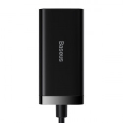 Incarcator rapid universal GaN Baseus GaN3 Pro 2 x USB tip C / 2x USB 100W PD3.0, QC4.0 +, AFC negru (CCGP000101) - Img 7