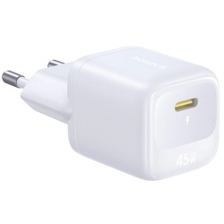 Incarcator Retea Baseus EnerFill FN22, 45W, 3A, 1 x USB-C, Alb E0123301