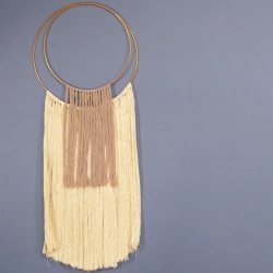 Inel Metalic Auriu Vaessen Creative Ø30 cm, Grosime 3 mm, inel decorativ pentru coronițe, macrameu și decorațiuni DIY - Img 4