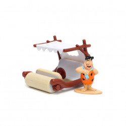 JADA SET MASINUTA METALICA FLINTMOBILUL SCARA 1:32 SI FIGURINA FRED FLINTSTONE - Img 2