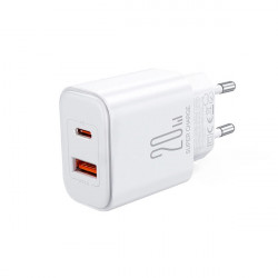 Joyroom JR-TCF05 20W USB-A incarcator USB-C + cablu USB-C - alb - Img 5