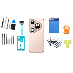 Kit Capac Baterie Huawei Pura 80 Ultra Prestige Gold Service Pack si Instrumente Service Dedicate