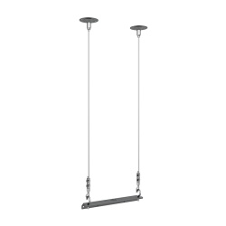 Kit de extensie cu sârmă Multibrackets MB-1522, pentru carcase 32"-43”, lungime 1,5m, otel - Img 2