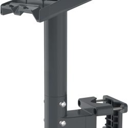 Kit Suport de Montare pentru Antenă Starlink Gen 3 / V3 cu Adaptor de Țeavă Rotativ 360°, Rezistent la Intemperii și Vânt Puternic (până la 90 kg / 200 lbs), din Aliaj de Aluminiu Turnat, pentru Acoperiș, Autorulotă (RV), Balustradă și Stâlp (Ø 20–50 mm)
