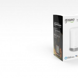 Lampa de veghe smart compatibila cu sistemele Amazon Alexa si Google Assistant,lumina alba + RGB, Gosund Nitebird LB3 - Img 3