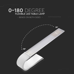 LAMPA LED BIROU 3IN1 FLEXIBIL - ALB - Img 13