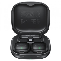 Lavaliera Acefast R1, USB-C, Set 2 bucati, Neagra