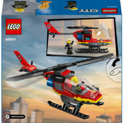 LEGO CITY ELICOPTER DE POMPIERI 60411 - Img 4