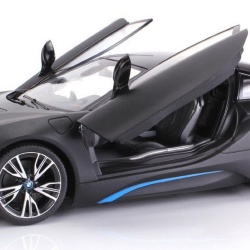 MASINA CU TELECOMANDA BMW I8 NEGRU SCARA 1 LA 14 - Img 3