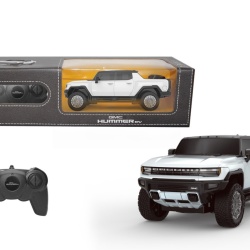 MASINA CU TELECOMANDA HUMMER EV ALB CU SCARA 1 LA 24