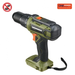 Masina de gaurit si insurubat (bormasina) pe acumulator cu impact Heinner HR-LMGA002, 18 V, 50 Nm, 1750 RPM, 9000-32.400 percutii/min, 13 mm mandrina, tehnologie OnePower, fara acumulator incarcator - Img 10